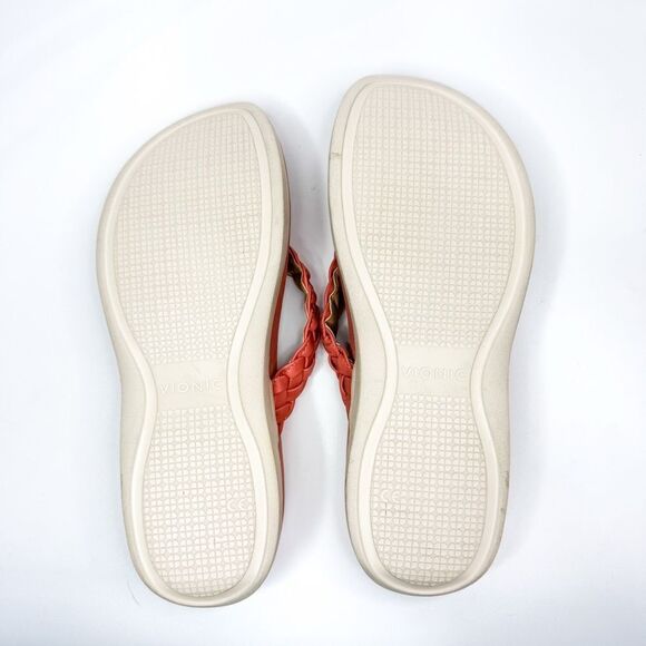 Vionic Women's Kenji Coral Woven Lightweight Platform Sole lSandals Size 11 - Picture 5 of 6